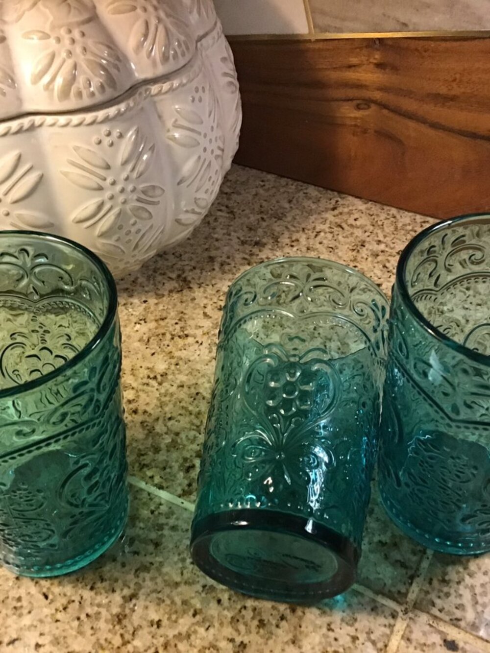 New Pioneer Woman Replacement drinking glasses (3)